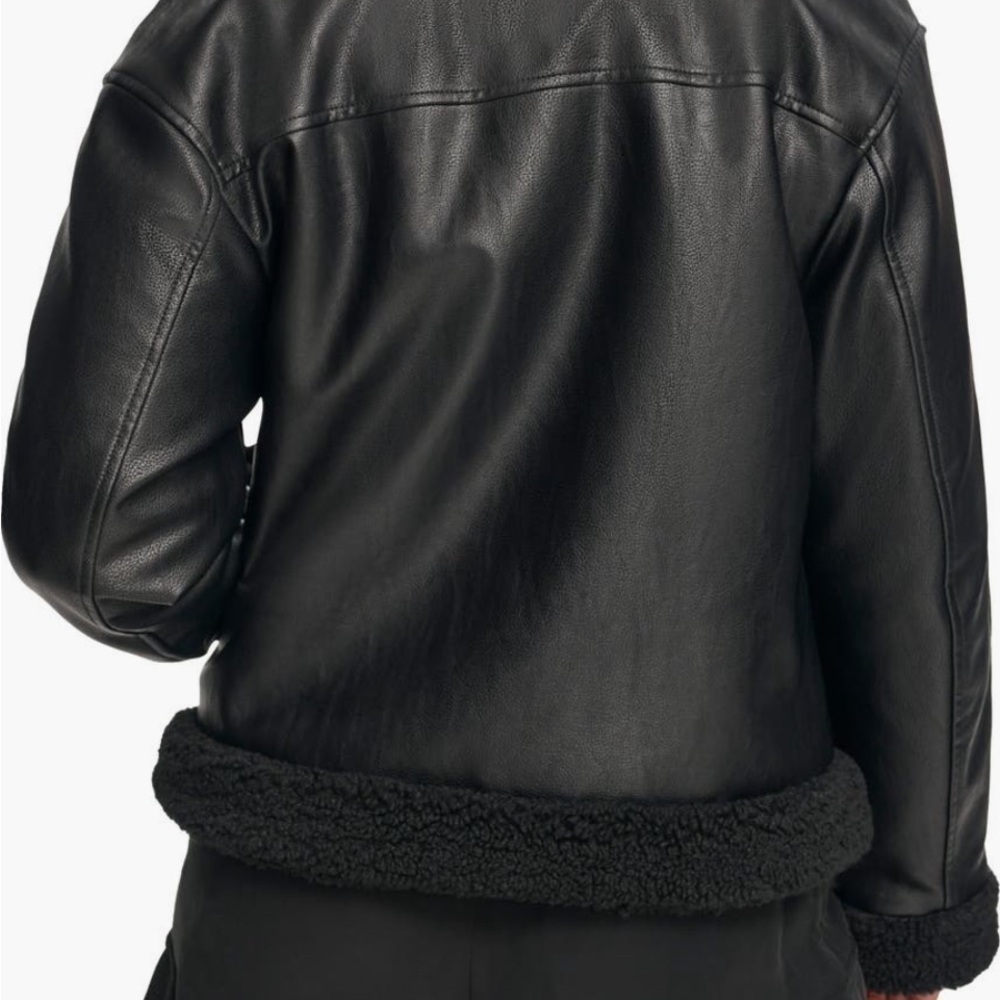 Levi’s Faux Leather Jacket - Picture 4 of 13
